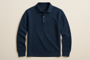 Polo shirt lange mouw